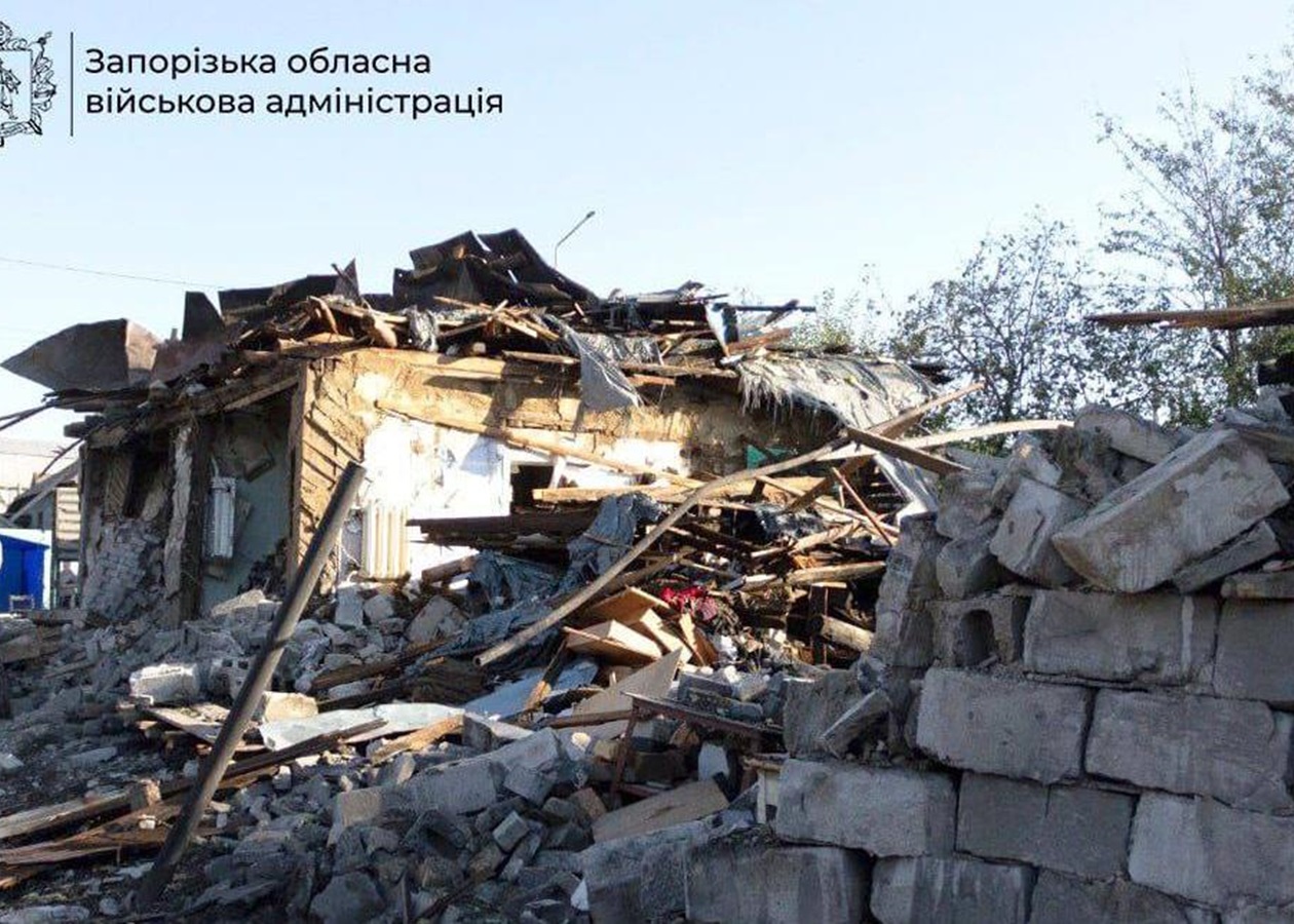 Росіяни скинули на Оріхів вісім КАБів, є постраждалі