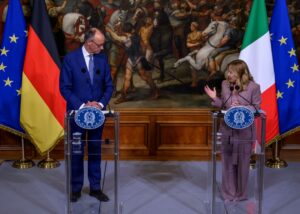 Мерц розповів, на якому етапі ідея введення миротворців в Україну