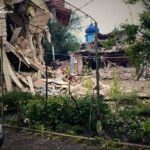 З'явилися кадри наслідків атаки дронів на Київщину