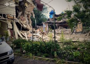 З'явилися кадри наслідків атаки дронів на Київщину