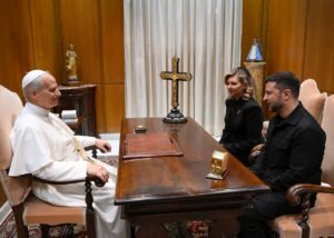 Президент прийняв пропозицію Папи Лева XIV щодо переговорів з РФ