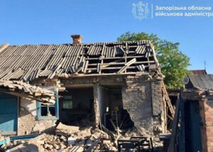 Росіяни понад 50 разів обстріляли громаду у Запорізькій області
