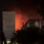 В Рильську дрон вдарив по готелю з російськими військовими