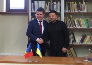 Зеленський провів першу зустріч з президентом Румунії
