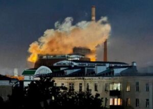 У Росії палає хімзавод – соцмережі