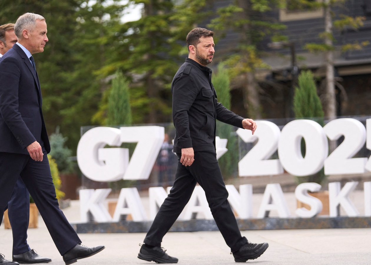 Зеленський достроково повертається з саміту G7 - ЗМІ