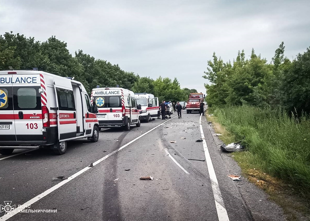 Смертельна ДТП на Хмельниччині: двоє загиблих