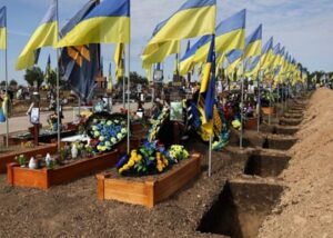 Відомо, скільки місць підготовлено на військовому кладовищі під Києвом