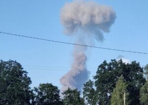 У Житомирі стався потужний вибух на АЗС