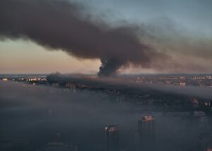 Внаслідок атаки Росії у Києві забруднене повітря