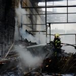 Наймасштабніший обстріл Луцька: рятувальники ліквідували пожежу