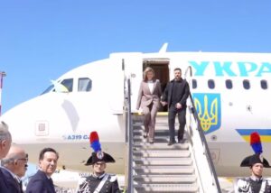 Зеленський прибув з візитом до Італії