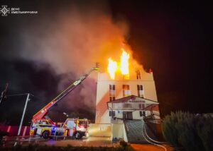 На Хмельниччині блискавка влучила в Дім молитви