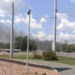 В РФ загорівся завод з виробництва деталей РСЗВ
