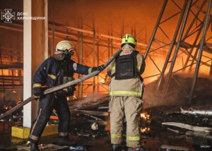 Дрони РФ атакували Балаклію: горить підприємство