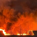 У Москві масштабна пожежа: горять склади і кафе