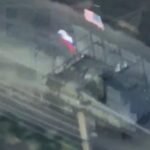 Росіяни показали "трофейний" БТР з прапором США