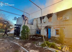 ДСНС показала наслідки удару по Харківщині