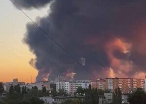 Росіяни атакували об'єкти нафтопереробки та ГТС