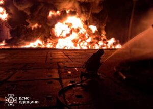 ДСНС показала наслідки удару по Одещині